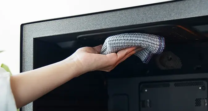 蒸気の力でお手入れがかんたん