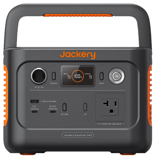 Jackeryポータブル電源 240NEW