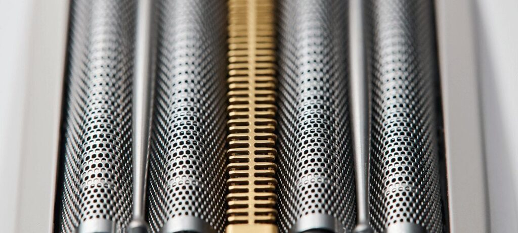 高性能な5枚刃システムでそり残しを防げる