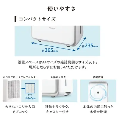 新型CV-SH150の特長