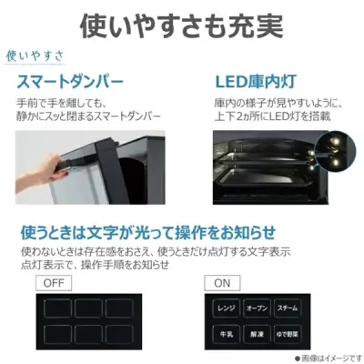 新型ER-D5000Bの特長