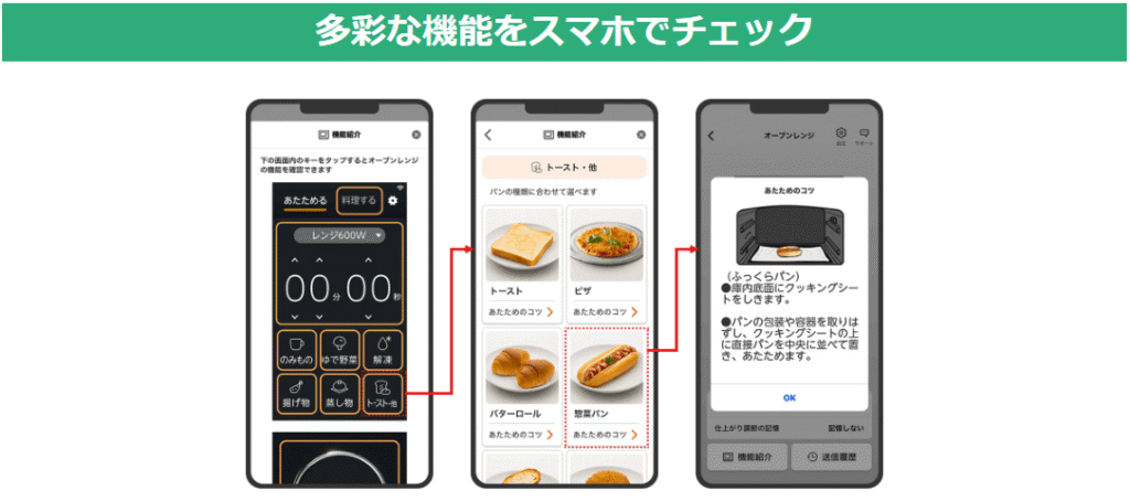 スマホアプリ連携でできること
