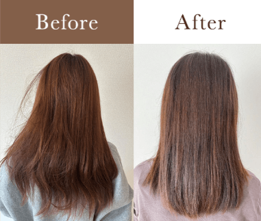 87saku（ハナサク）ヘアドライヤーは髪がパサつかず、指通りが滑らかになる