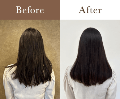 87saku（ハナサク）ヘアドライヤーは髪がパサつかず、指通りが滑らかになる